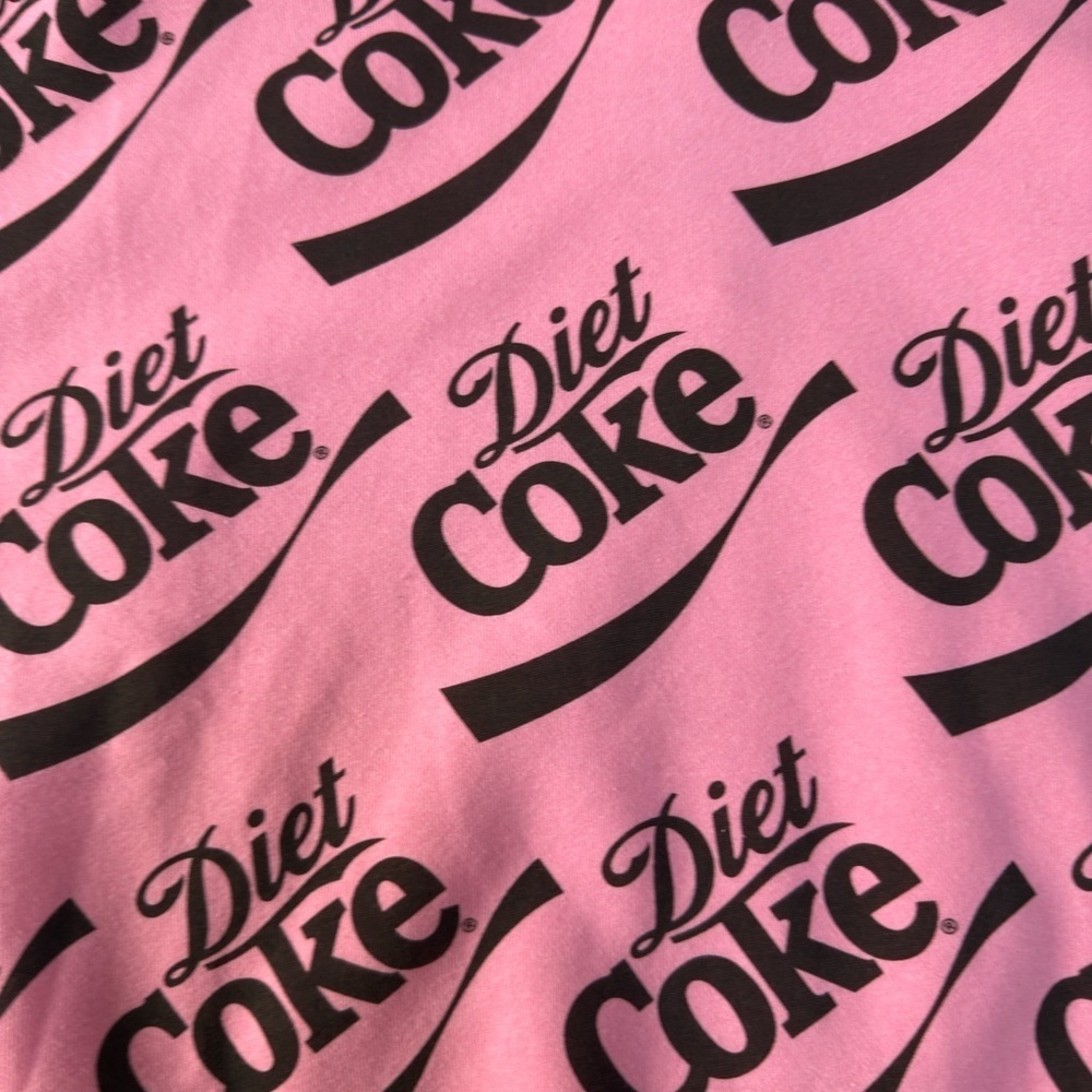 NWT Diet Coke Fleece Hoodie Size XS Junior Women - Picture 2 of 5